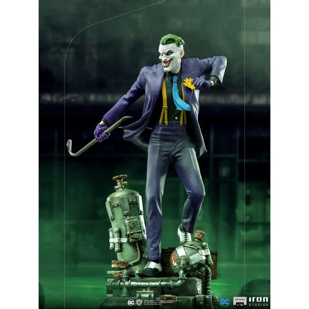 ESTÁTUA THEJOKER REGULAR 1/10 - IRON STUDIOS - DS Games Atibaia