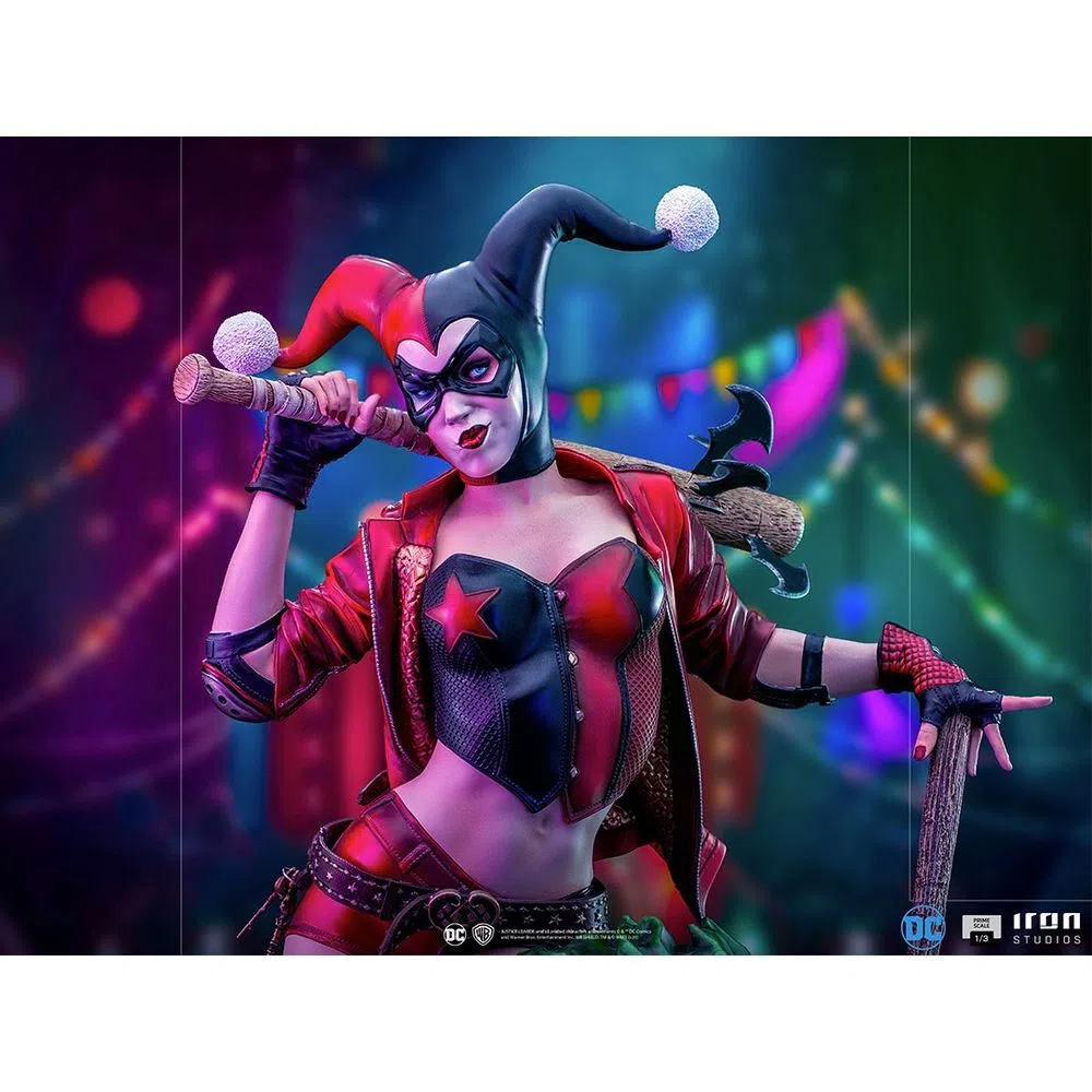 ESTÁTUA HARLEY QUINN - PRIME SCALE 1/3 - IRON STUDIOS - DS Games