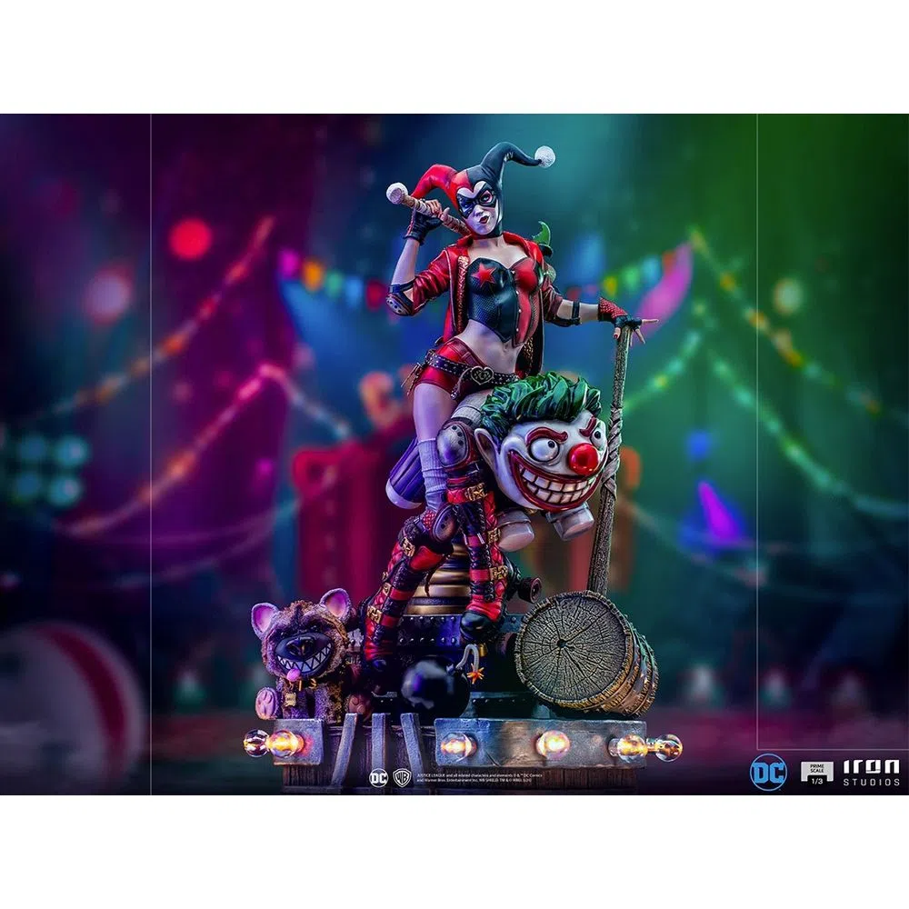 ESTÁTUA HARLEY QUINN - PRIME SCALE 1/3 - IRON STUDIOS - DS Games