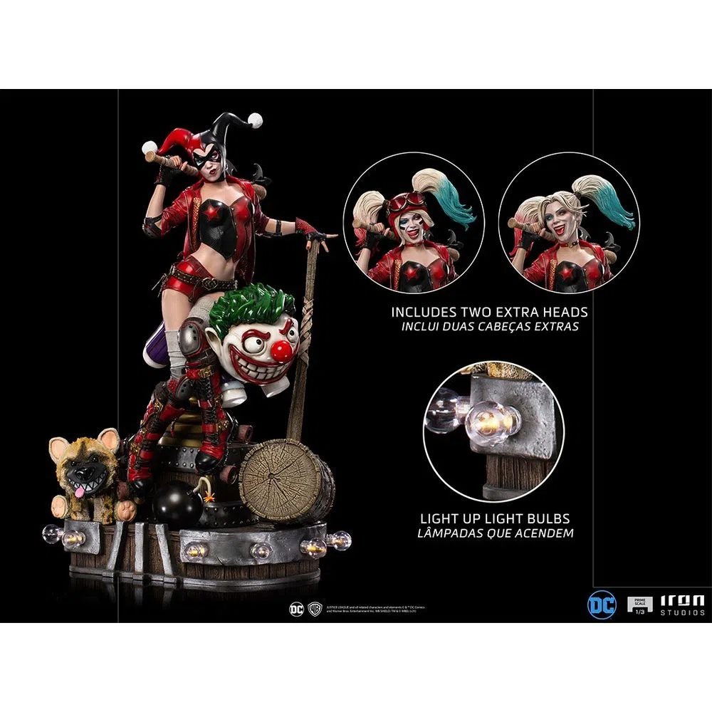 ESTÁTUA HARLEY QUINN - PRIME SCALE 1/3 - IRON STUDIOS - DS Games
