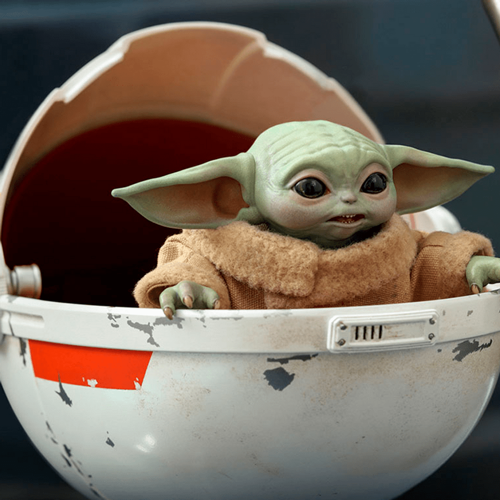 FIGURE GROGU - THE CHILD - HOT TOYS - DS Games Atibaia