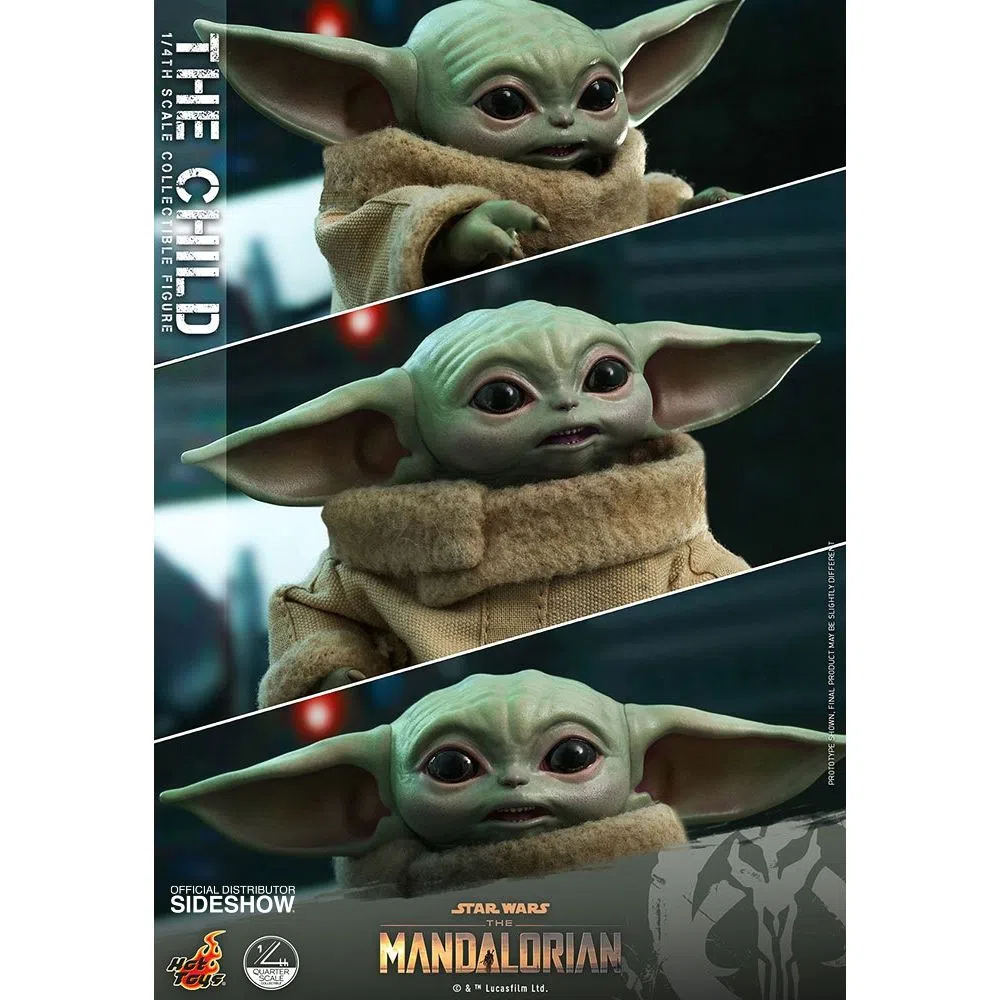 FIGURE GROGU - THE CHILD - HOT TOYS - DS Games Atibaia