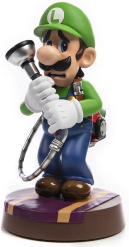 ESTÁTUA LUIGI'S MANSION 3 - FIRST 4 FIGURE - DS Games Atibaia