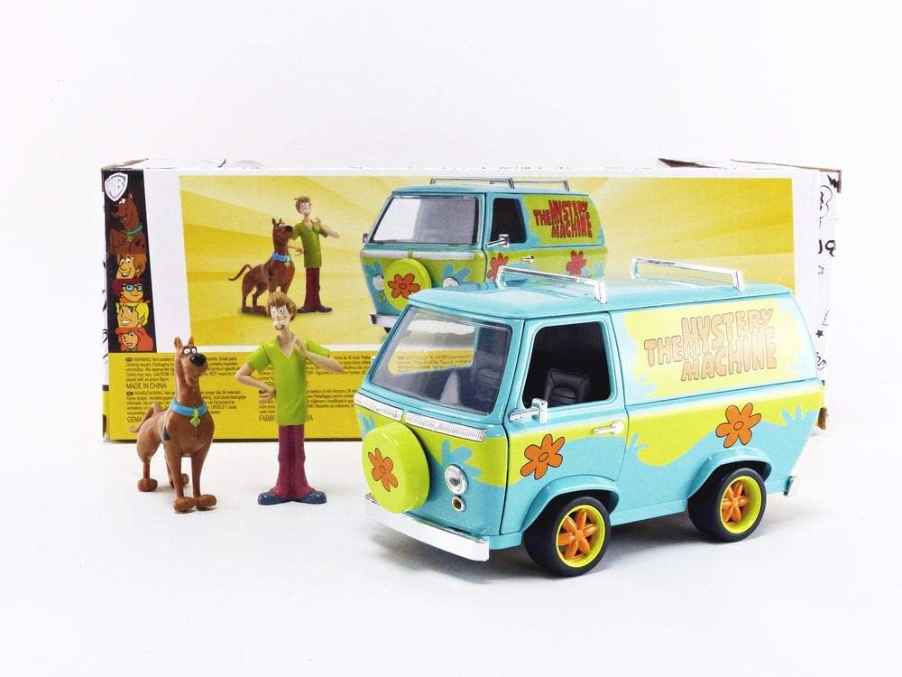 Miniatura Van Mystery Machine Scooby Doo - Die Cast - DS Games Atibaia