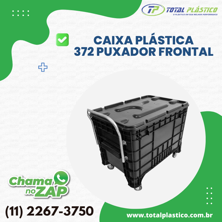 Caixa Plástica 372 – Puxador Frontal - (11) 2267-3750. - Total