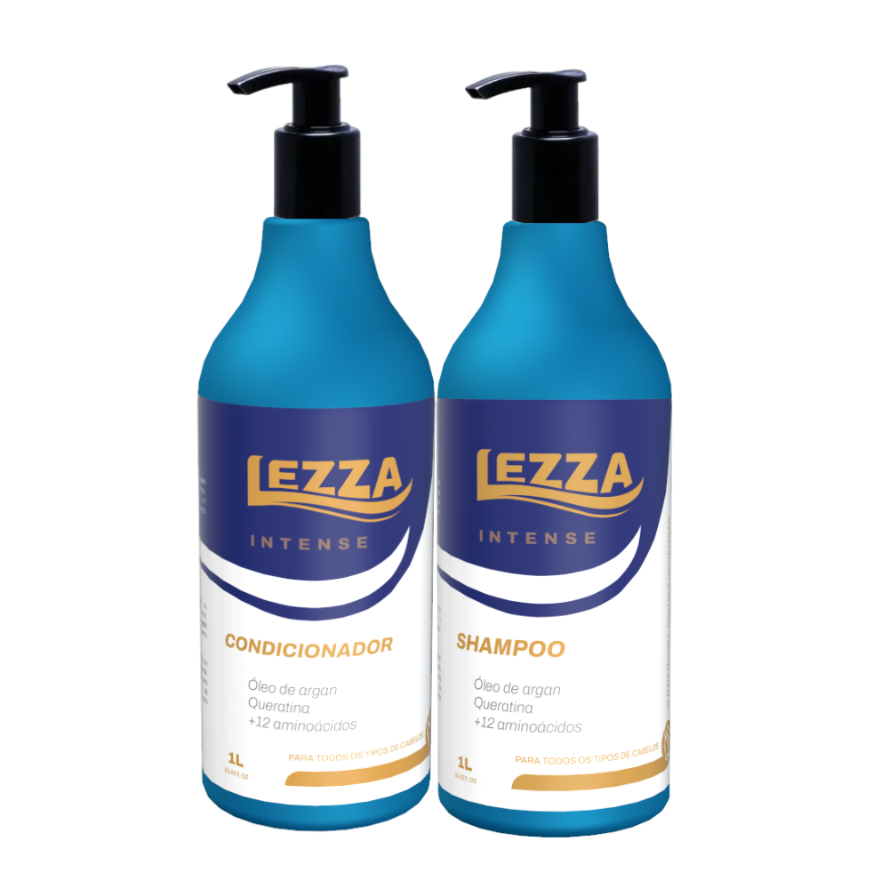Rigaos Medicated Shampoo 4本セット Shampoo 1L + Condicionador 1L - Lezza Cosméticos