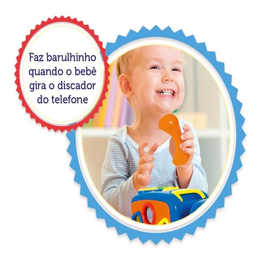 Brinquedo Educativo Bebe Caminhao Didatico Rosa - Super Toys