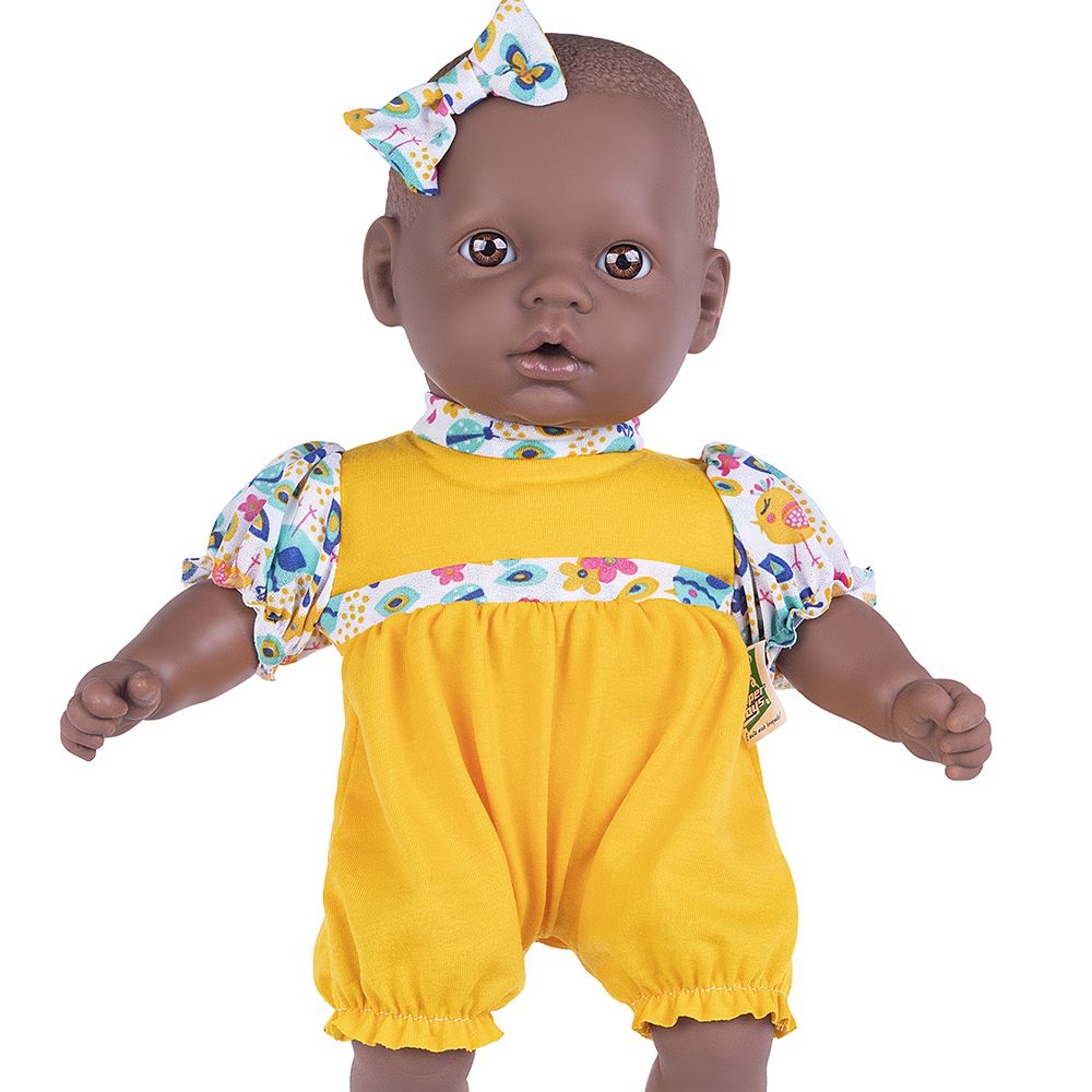 Boneca Hora De Cuidar Dodói Dolls Collection Negra - SuperToys