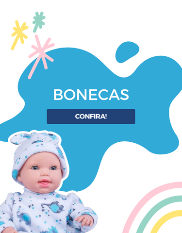 BONECA SOFFI BABY REBORN - COTIPLAS - Loja ABC