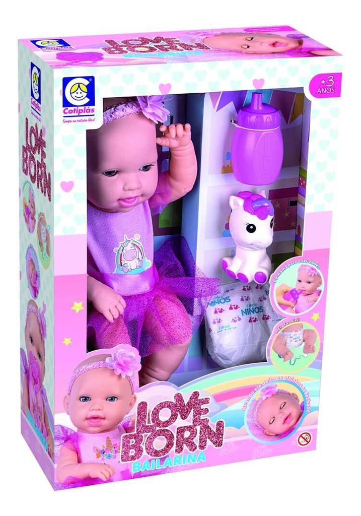 Boneca Ninos Reborn Com Boca Aberta Menina - Cotiplás - Sempre um rostinho  feliz!