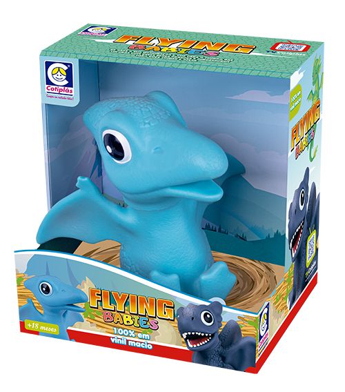 Dinossauro Brinquedo Flyng Pterodactilo - Cotiplás - Sempre um rostinho  feliz!