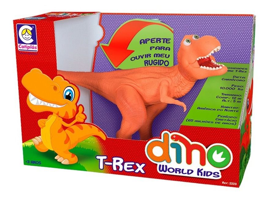 Comprar Livro Dinossauro T-Rex Tátil de Worldbrands