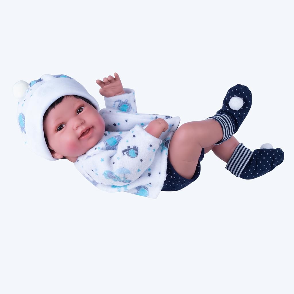 Boneca Bebê Reborn Anny Doll Baby Shorts e Blusa - Cotiplás