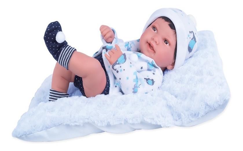 Bebê Reborn Realista Anny Doll Baby Menino Cotiplás 2440 - Chic Outlet -  Economize com estilo!