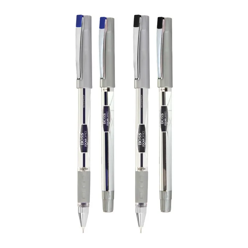 Caneta Gel Boss 0.55 - DISPLAY C/ 16 UND - AZUL E PRETA - JOCAR