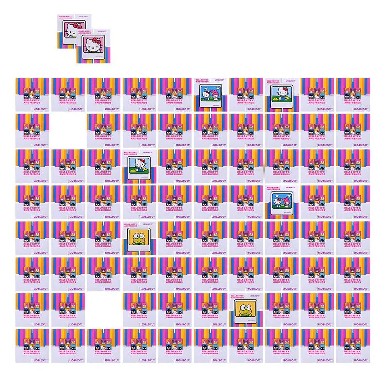 EXO エクソ カイ HAPPY LOTTO BOX トレカ Jogo da Memória 2 EM 1 TORRE HELLO KITTY 48 PECAS CAIXA - LEO E