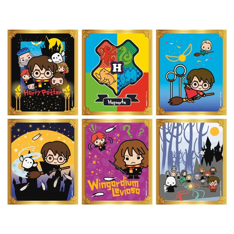 Raspadinha Mágica HARRY POTTER ENVELOPE COM 6 CARTELAS - LEO e LEO
