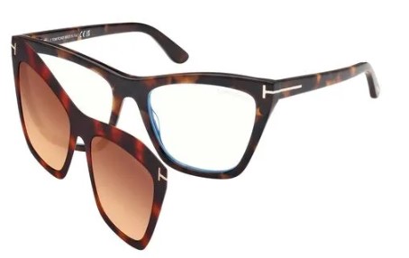 TOM FORD TF 5971-B ECO 052 54 - ÓCULOS DE SOL COM CLIC ON - Ótica 512