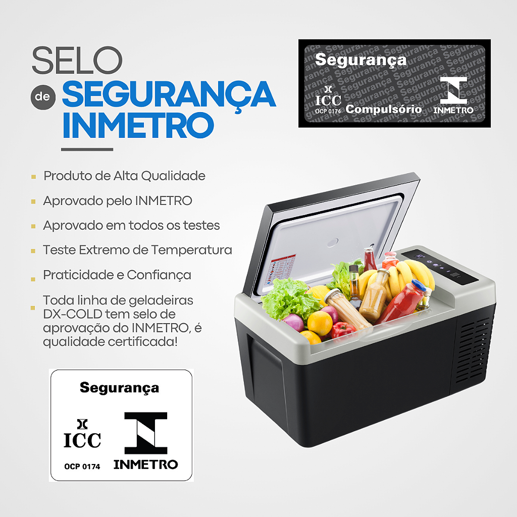 Geladeira Veicular Automotiva 18 Litros – Eficiente para Vigens