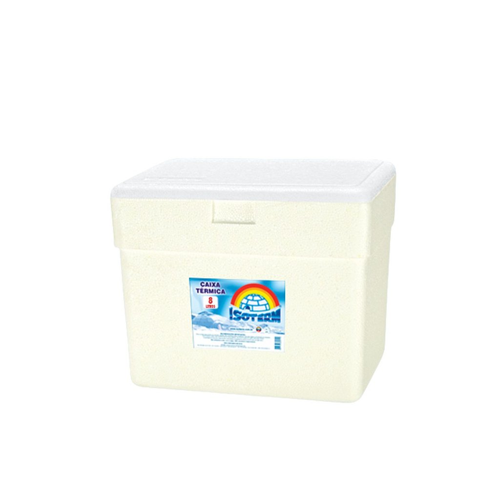 Caixa térmica 8L Isoterm - Prudenplástico