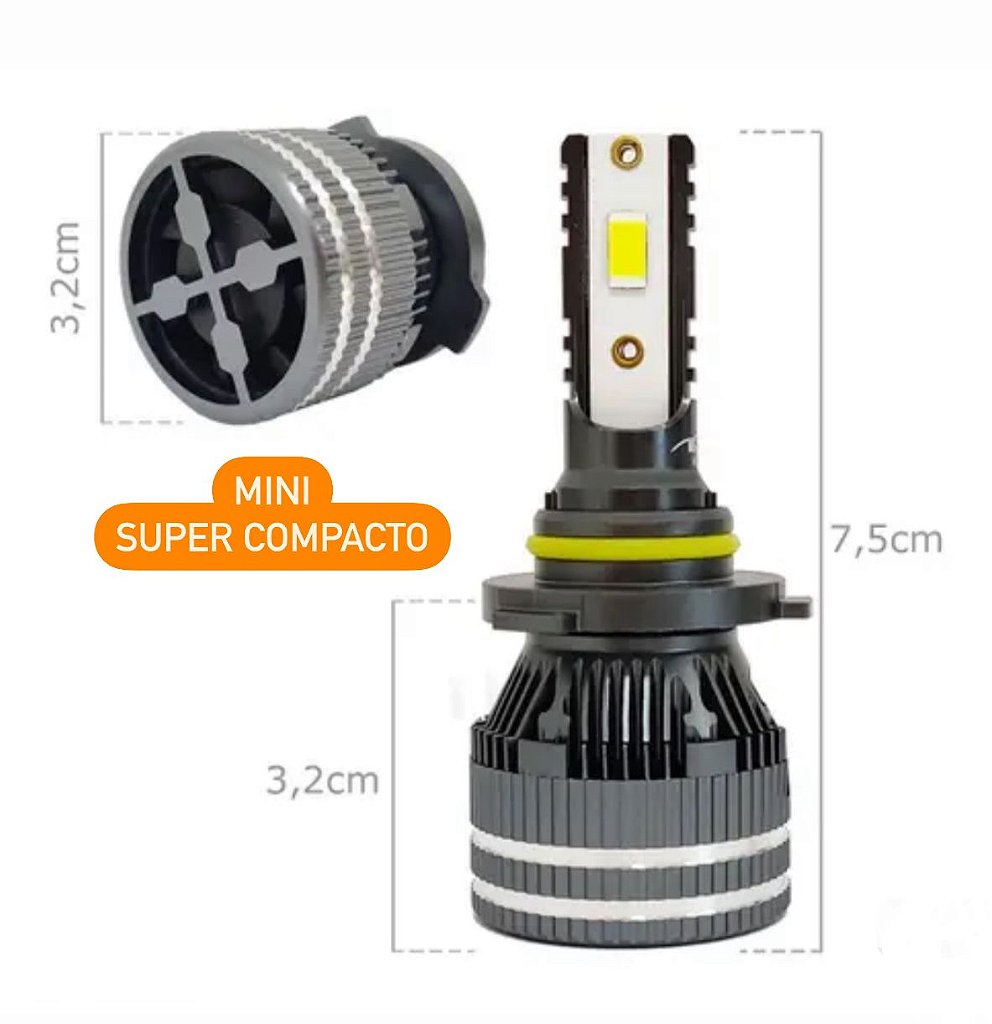 Kit H27 Ultra LED Focus 90W 13.000 lm 6000K (Par) | TechLuz