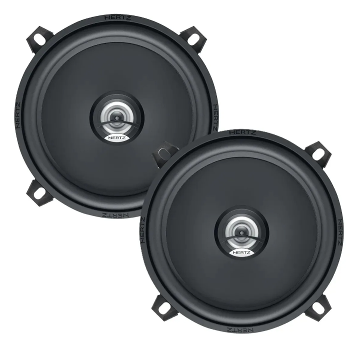 PAR Alto Falante 5 POLEGADAS Hertz Dcx 130.3 Coaxial 80 Watts Rms