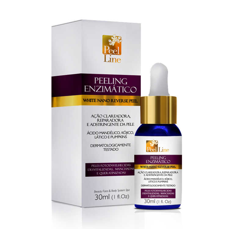 Peeling Enzimático White Nano Reverse - 30ml - Peel Line