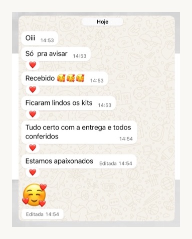 Depoimento de cliente da Coisa Linda