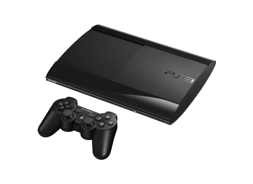 PS3 プレステーション3 Console PlayStation 3 Super Slim - Sony - Comprar Games - Comprar