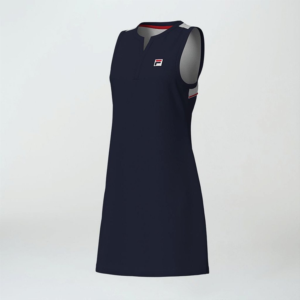 Vestido Fila Tennis Retro Feminino Favorita Padel