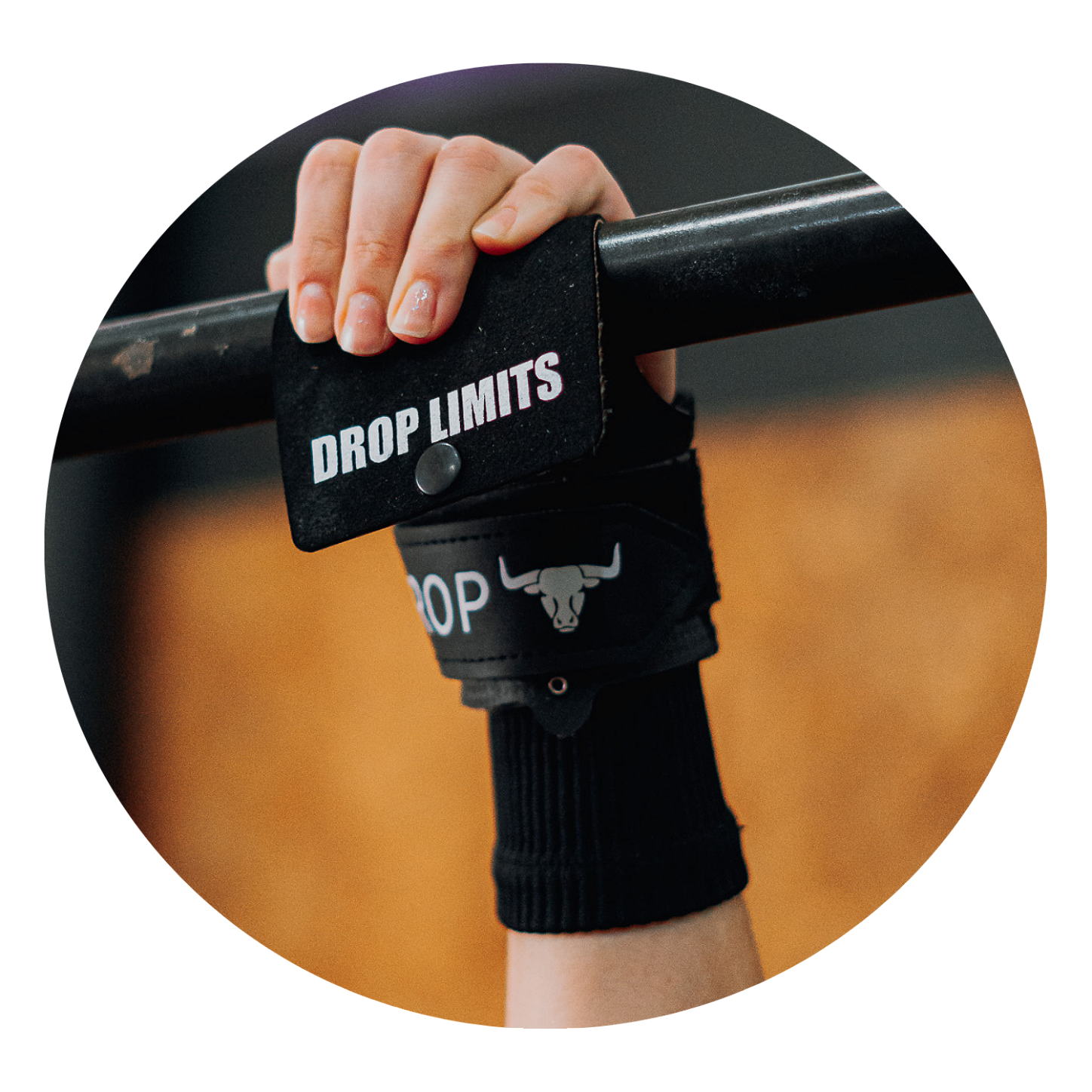 Grip DROP LIMITS na barra — RMU/BMU/T2B/C2B/pull-ups