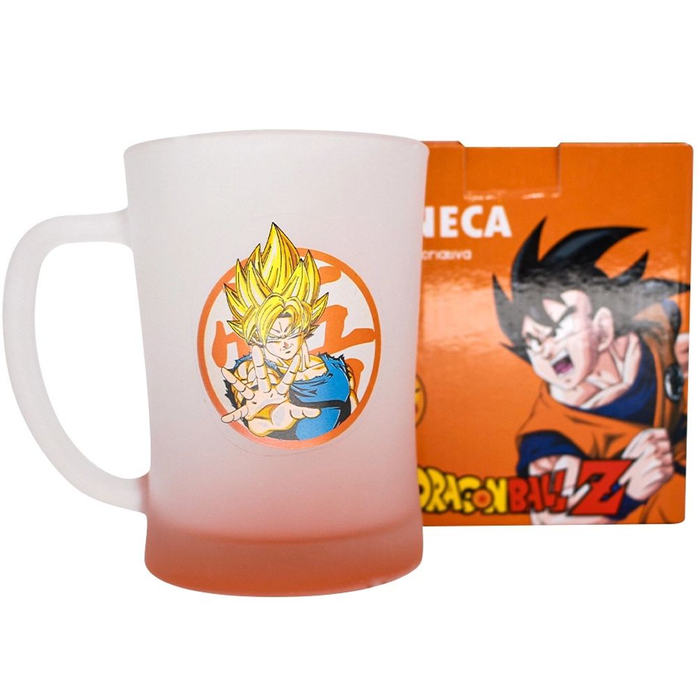 Copo Viagem Dragon Ball Z Goku Desenho Mangá Presente Super