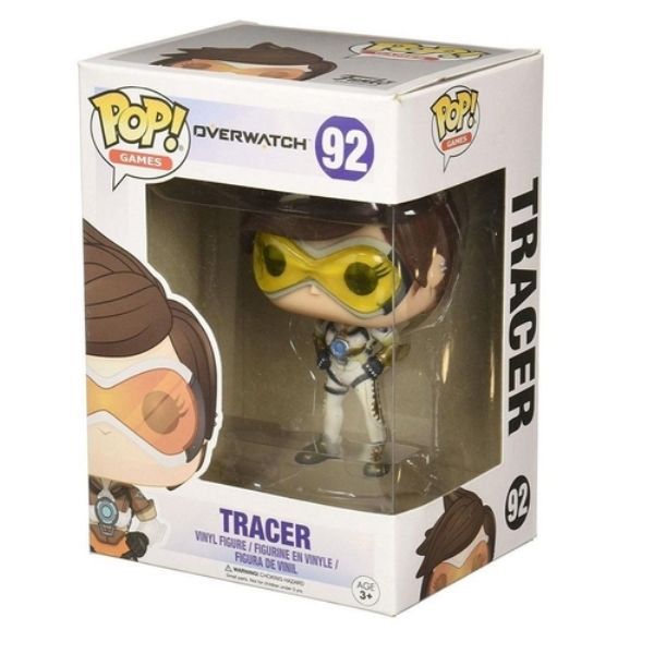 Funko Pop- 92 - TRACER - OVERWATCH - Super Geek - A Loja do Super Fãnático