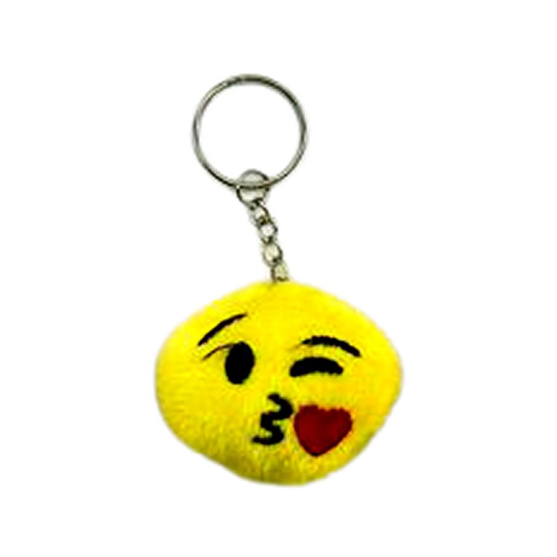 Chaveiro de Pelúcia Emoji Beijos - Wellmix - Ri Happy