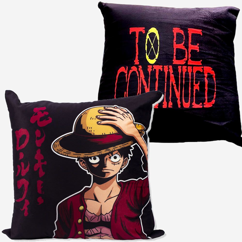 Almofada Anime One Piece Monkey D. Luffy + Chaveiro