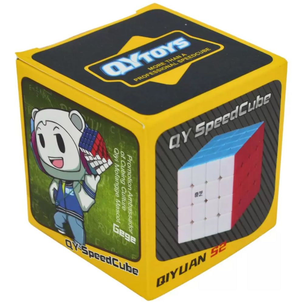 Cubo Mágico Profissional Q1D1 52 QY SpeedCube 2X2 - Super Geek - A