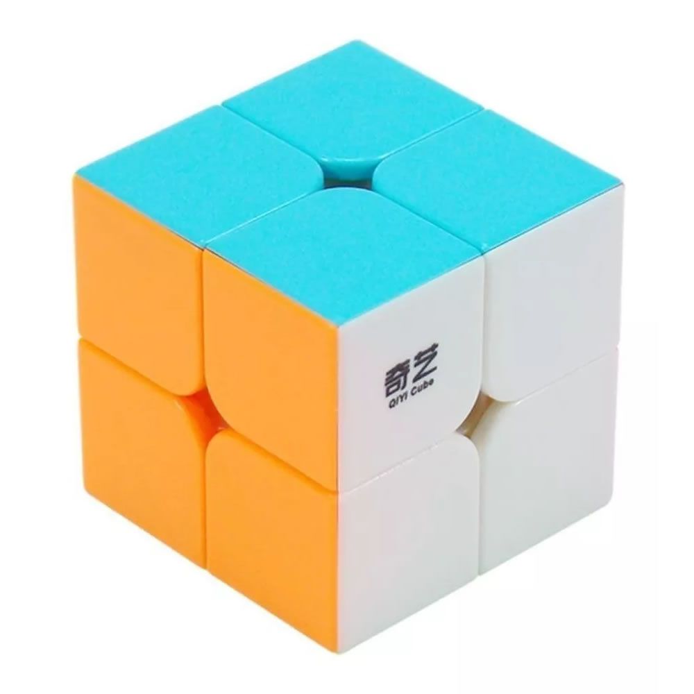 Cubo Mágico Profissional Q1D1 52 QY SpeedCube 2X2 - Super Geek - A