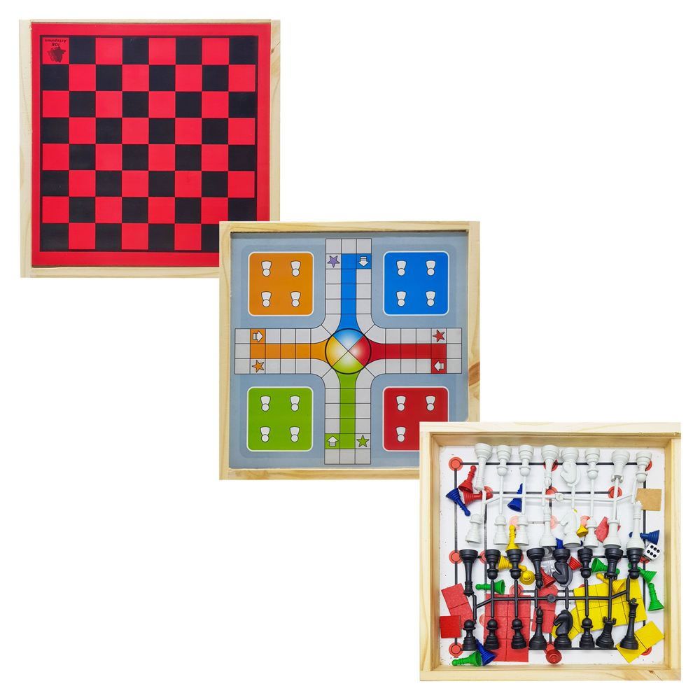 Kit 2 Jogos - Fazendo Mimica + Ludo Jogo De Tabuleiro