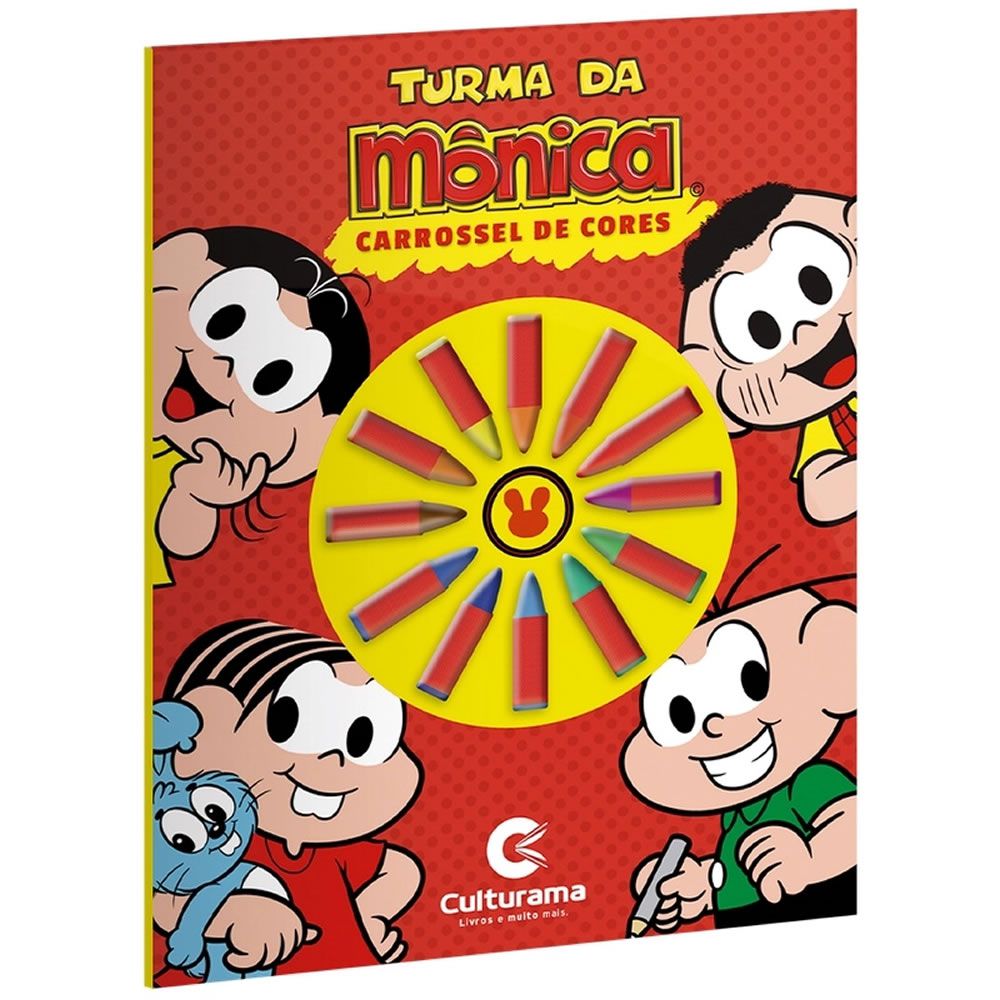 Almofada De Colorir Turma Da Monica