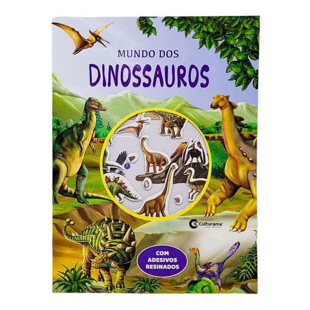 Mundo dos dinossauros - Livro pop up