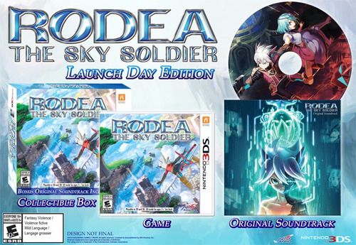 Rodea The Sky Soldier Launch Edition Nintendo 3DS Carvalho Games