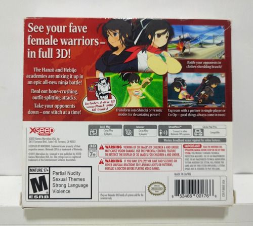 Senran Kagura 2 Deep Crimson Double D Edition - Nintendo 3DS