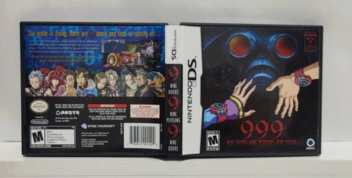 999 Nine Hours Nine Persons Nine Doors - Nintendo DS - Semi-Novo