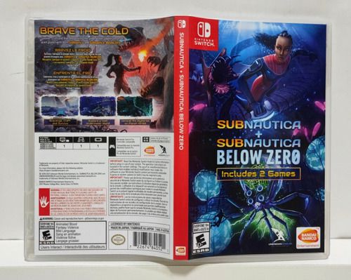 Subnautica + Subnautica Below Zero - Nintendo Switch - Semi-Novo