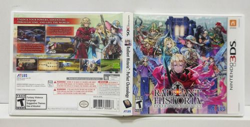 Radiant Historia Perfect Chronology Nintendo 3DS - Semi-Novo