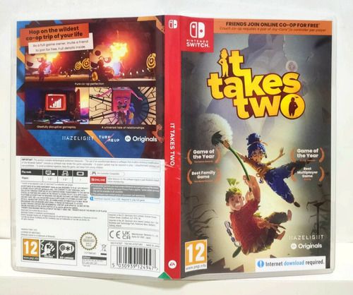 It Takes Two - Nintendo Switch - Semi-Novo - Carvalho Games