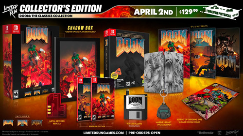 Doom The Classics Collection Collector's Edition - Nintendo Switch