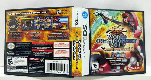Yu Gi Oh World Championship 2011 Over The Nexus - Nintendo DS