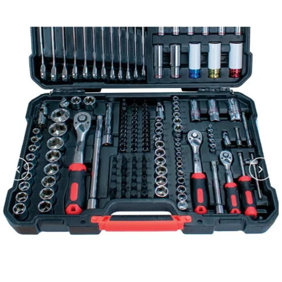 Jogo de Ferramentas Master c/ 178 pçs - Sigma Tools - M.CER