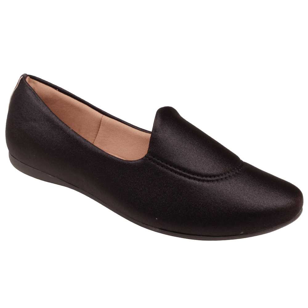 Diabetes Usaflex Sapato Preto Sapatilha Feminina Usaflex T7524db